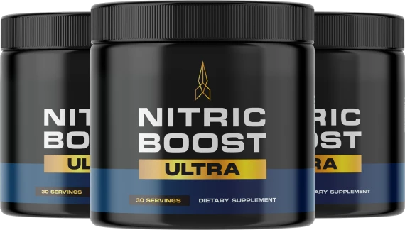 Nitric Boost Ultra 3 bottles, 90-day supply